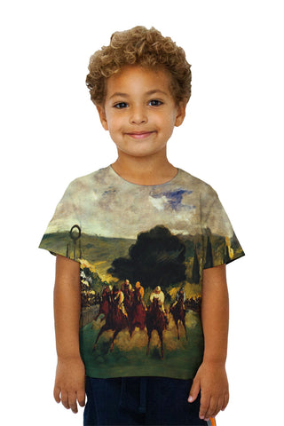 Kids Edouard Manet -"Races at Longchamp" (1864)