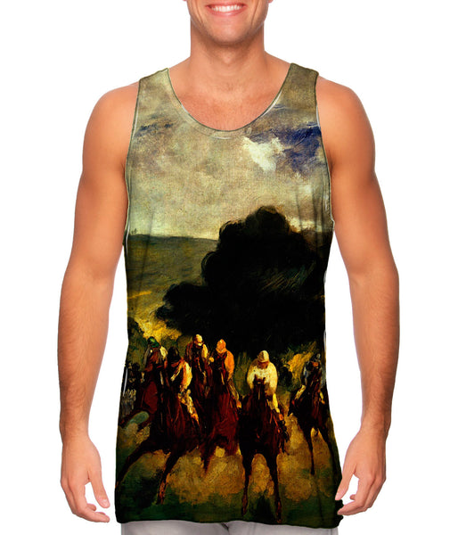 Edouard Manet -"Races at Longchamp" (1864)&nbsp;Mens Tank Top