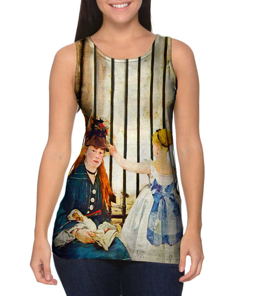 Edouard Manet -"Gare Saint-Lazare" (1873)&nbsp;Womens Tank Top