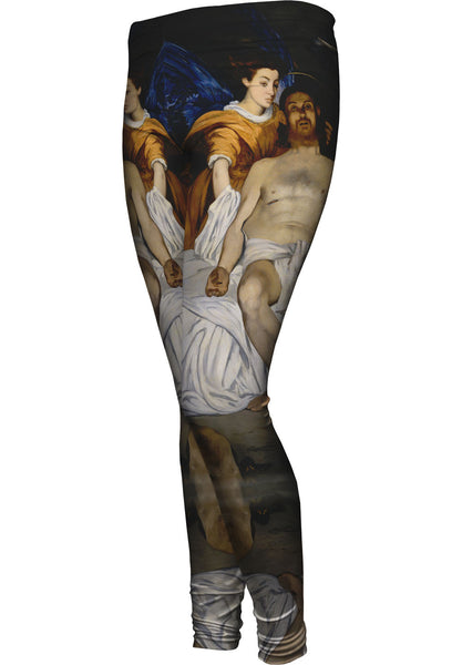 Edouard Manet -"Dead Christ with Angels" (1864)&nbsp;Womens Leggings