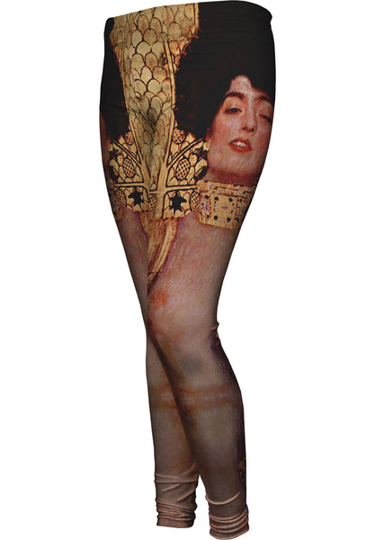 Gustav Klimt -"Judith and Holofernes" (1901) Womens Leggings