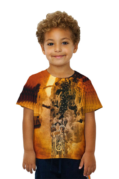 Kids Gustav Klimt -"Medicine" (1907)&nbsp;Kids T-Shirt