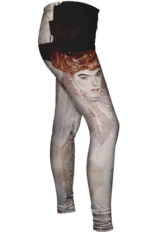 Gustav Klimt -"Lady in White" (1910)