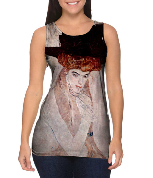 Gustav Klimt -"Lady in White" (1910)&nbsp;Womens Tank Top