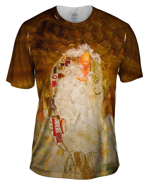 Gustav Klimt -"Ode to Klimt" (1910) Mens T-Shirt