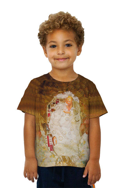 Kids Gustav Klimt -"Ode to Klimt" (1910)&nbsp;Kids T-Shirt