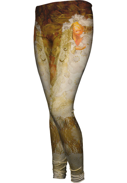 Gustav Klimt -"Ode to Klimt" (1910)&nbsp;Womens Leggings
