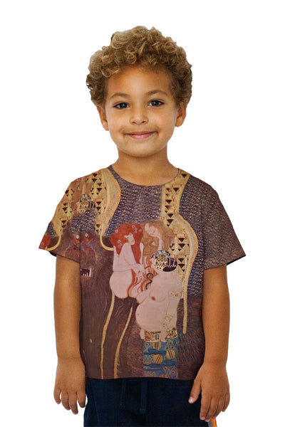 Kids Gustav Klimt -"Beethovenfries" (1902)&nbsp;Kids T-Shirt