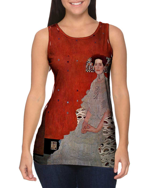 Gustav Klimt -"Fritza Riedler" (1906)&nbsp;Womens Tank Top