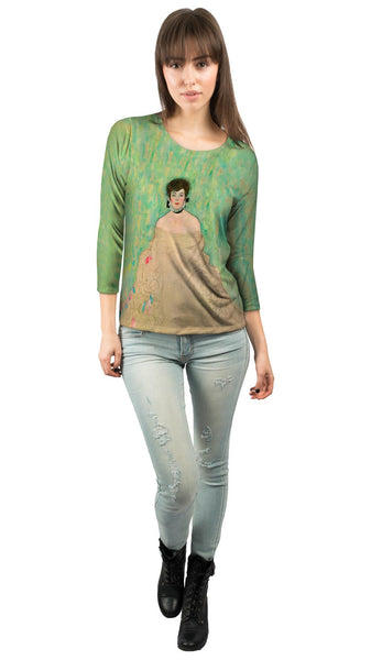 Gustav Klimt -"Amalie Zuckerandl" (1917)&nbsp;Womens 3/4 Sleeve