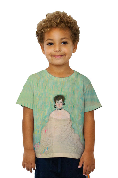 Kids Gustav Klimt -"Amalie Zuckerandl" (1917)&nbsp;Kids T-Shirt