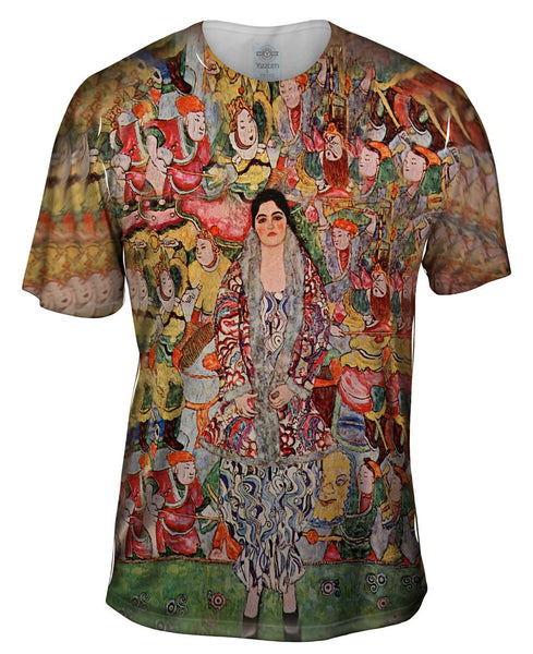 Gustav Klimt -"Friederike Maria Beer" (1916) Mens T-Shirt