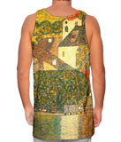 Gustav Klimt -"Church in Unterach" (1916)