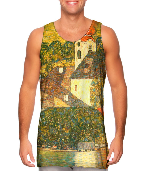 Gustav Klimt -"Church in Unterach" (1916)&nbsp;Mens Tank Top