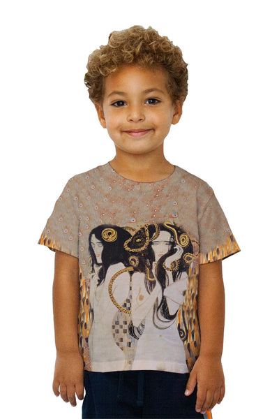 Kids Gustav Klimt -"Die Gogonen" (1902)&nbsp;Kids T-Shirt