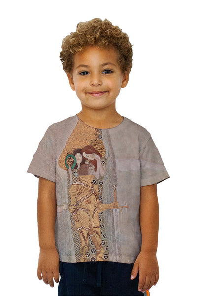 Kids Gustav Klimt -"Der Beethovenfries" (1902)&nbsp;Kids T-Shirt