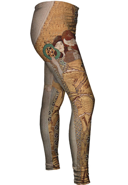 Gustav Klimt -"Der Beethovenfries" (1902)&nbsp;Womens Leggings