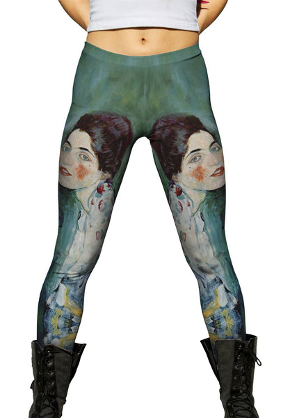 Gustav Klimt -"Portrait of a Lady" (1917)&nbsp;Womens Leggings
