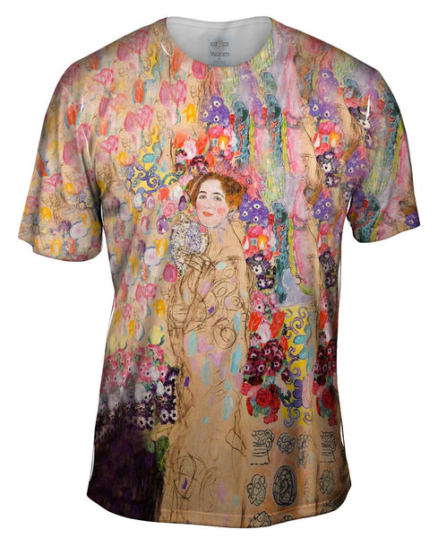 Gustav Klimt -"Maria Munk" (1918) Mens T-Shirt