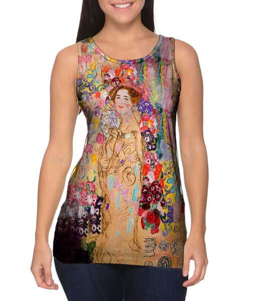 Gustav Klimt -"Maria Munk" (1918) Womens Tank Top