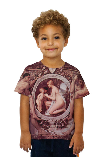 Kids Gustav Klimt -"Idyll" (1884)&nbsp;Kids T-Shirt