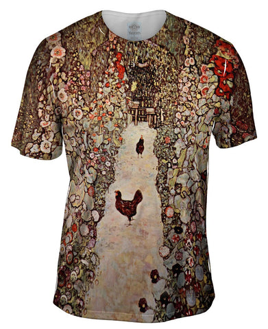 Gustav Klimt -"Garden with Roosters" (1917)