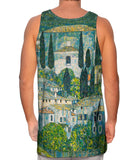 Gustav Klimt -"Church in Cassone" (1913)