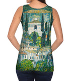 Gustav Klimt -"Church in Cassone" (1913)