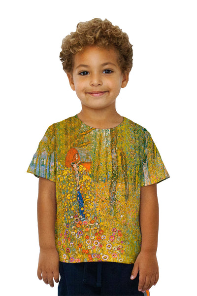 Kids Gustav Klimt -"Jesus Garden" (1912) Kids T-Shirt