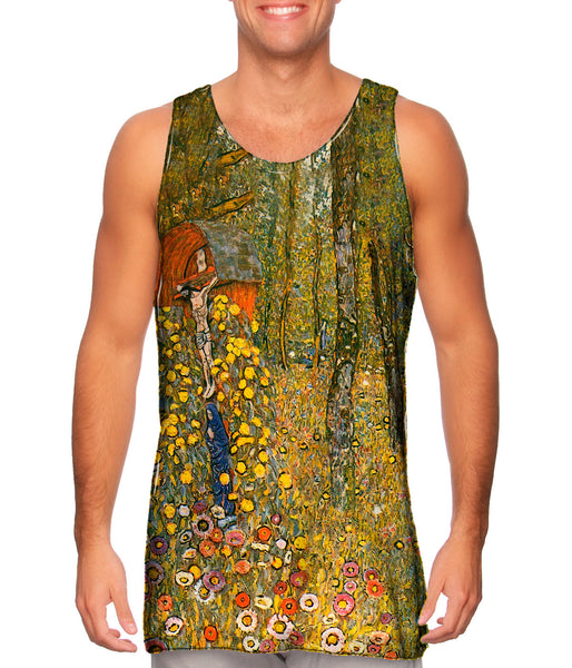 Gustav Klimt -"Jesus Garden" (1912) Mens Tank Top