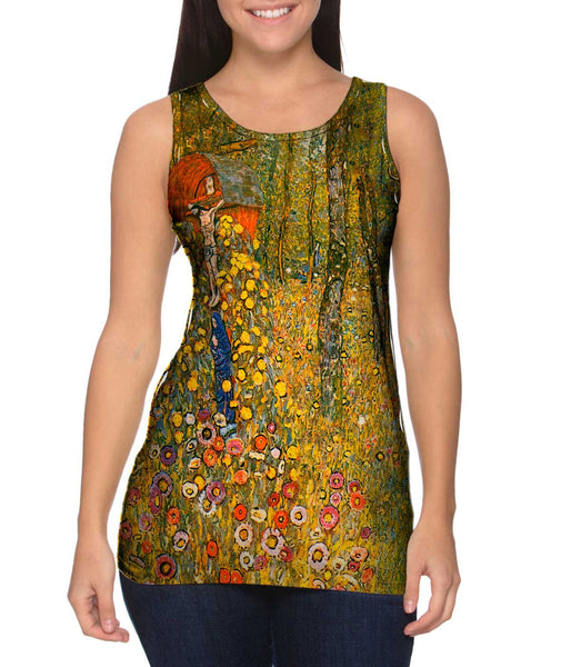 Gustav Klimt -"Jesus Garden" (1912)&nbsp;Womens Tank Top