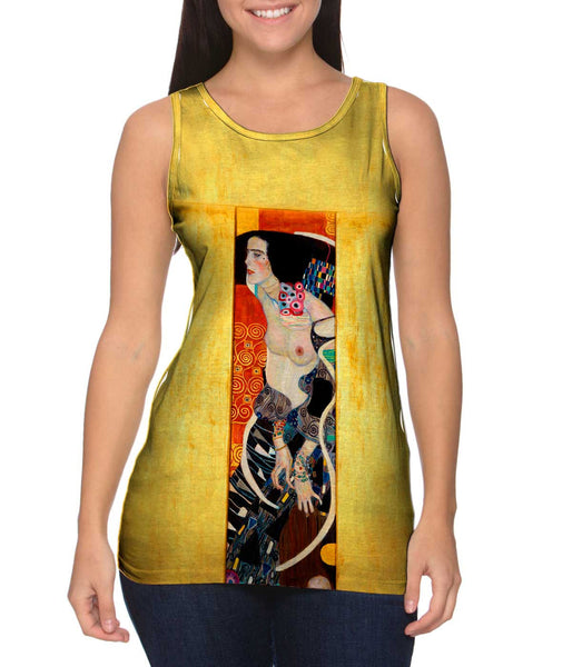 Gustav Klimt -"Judith II" (1909) Womens Tank Top