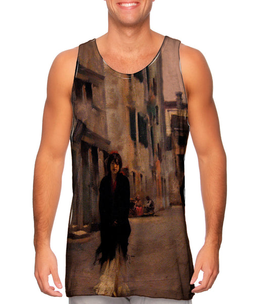 Sargent -"Street in Venice II" (1882)&nbsp;Mens Tank Top