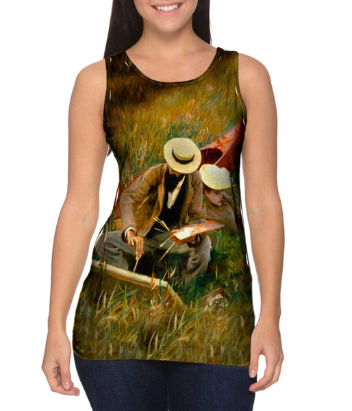 Sargent -"Outdoors Study" (1889)&nbsp;Womens Tank Top