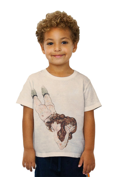 Kids Schiele -"Reclining Nude" (1917)&nbsp;Kids T-Shirt