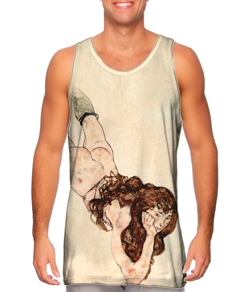 Schiele -"Reclining Nude" (1917)&nbsp;Mens Tank Top