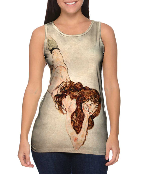 Schiele -"Reclining Nude" (1917)&nbsp;Womens Tank Top