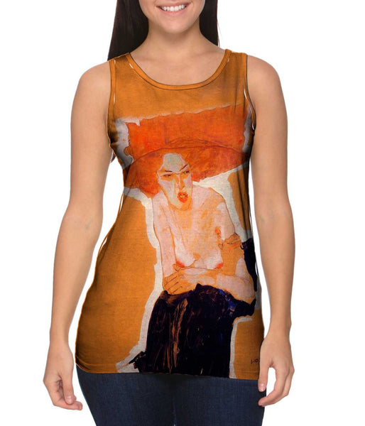 Schiele -"Scornful Woman" (1910) Womens Tank Top