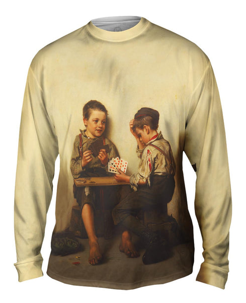 Brown -"Bluffing" (1885) Mens Long Sleeve