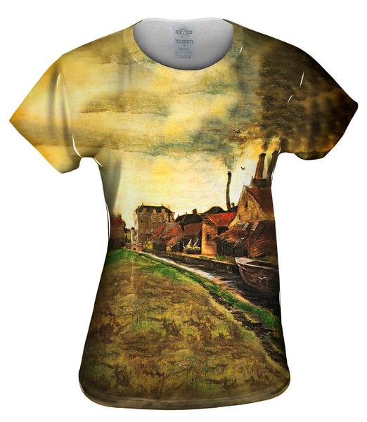 Van Gogh -"Iron Mill in the Hague" (1882) Womens Top