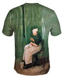 Van Gogh -"Woman Sewing" (1882)