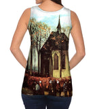 Van Gogh -"Congregation Leaving Church" (1884)