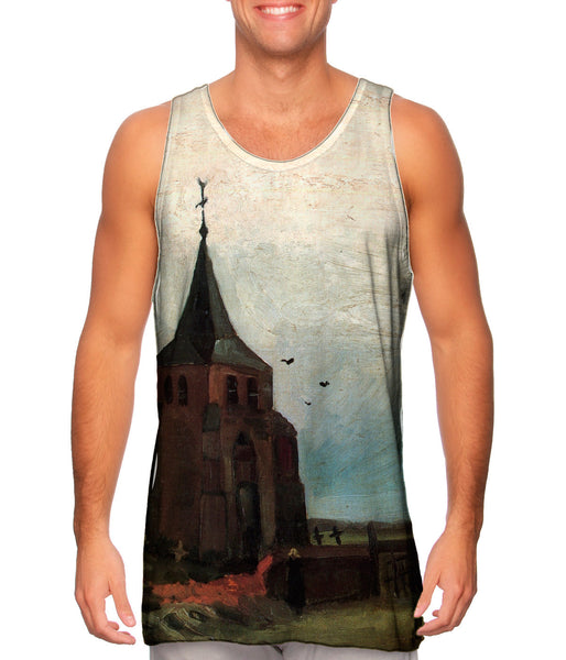 Van Gogh -"Old Tower" (1884)&nbsp;Mens Tank Top