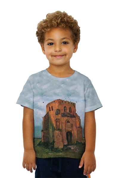 Kids Van Gogh -"Country Churchyard" (1885)&nbsp;Kids T-Shirt