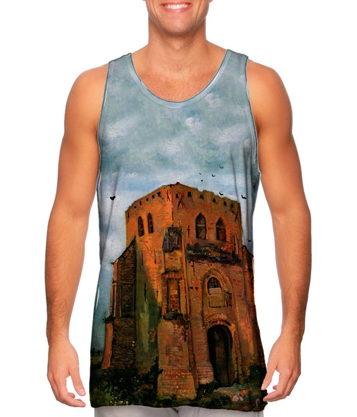 Van Gogh -"Country Churchyard" (1885)&nbsp;Mens Tank Top