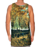 Van Gogh -"Lane with Poplars" (1885)