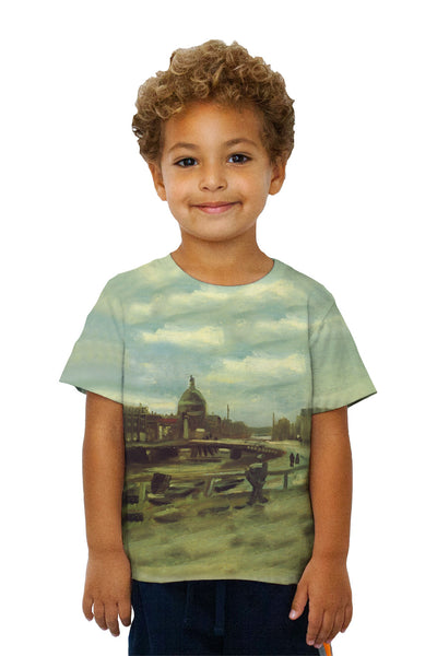 Kids Van Gogh -"Singel in Amsterdam" (1885)&nbsp;Kids T-Shirt