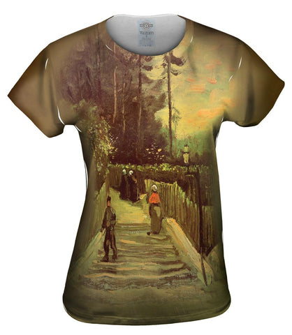 Van Gogh -"Slopping Path Montmartre" (1886)