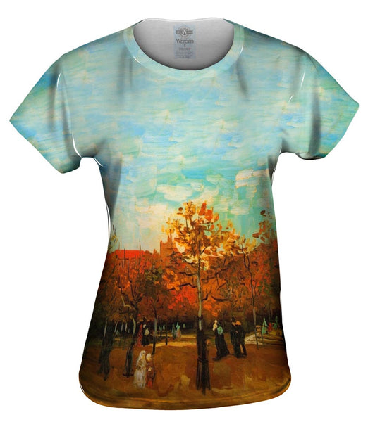 Van Gogh -"Bois de Boulogne" (1886) Womens Top