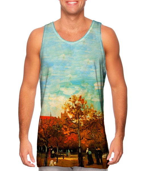 Van Gogh -"Bois de Boulogne" (1886)&nbsp;Mens Tank Top